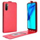 For Huawei Mate 40 lite/Maimang 9 R64 Texture Single Vertical Flip Leather Protective Case with Card Slots & Photo Frame(Red) - 1