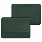 4 in 1 Universal Laptop Holder PU Waterproof Protection Wrist Laptop Bag, Size:13/14inch(Green) - 1