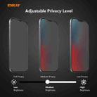 For iPhone 12 / 12 Pro 2pcs ENKAY Hat-Prince 0.26mm 9H 6D Privacy Anti-spy Full Screen Tempered Glass Film - 7