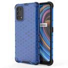 For OPPO Realme X7  Shockproof Honeycomb PC + TPU Case(Blue) - 1