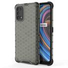 For OPPO Realme X7  Shockproof Honeycomb PC + TPU Case(Grey) - 1