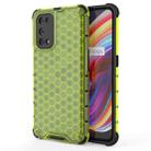 For OPPO Realme X7 Pro  Shockproof Honeycomb PC + TPU Case(Green) - 1