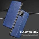 For Samsung Galaxy Note20 Ultra Integrated Voltage Retro Texture Magnetic TPU+PU Leather Case with Card Slot & Holder(Brown) - 4