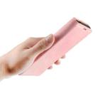 For Xiaomi Poco X3/X3 NFC Retro-skin Business Magnetic Suction Leather Case with Holder & Card Slots & Wallet(Pink) - 8