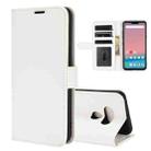 For LG Style 3 L-41A R64 Texture Single Horizontal Flip Protective Case with Holder & Card Slots & Wallet& Photo Frame(White) - 1