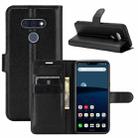 For LG STYLE 3 L-41A Litchi Texture Horizontal Flip Protective Case with Holder & Card Slots & Wallet(Black) - 1