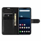 For LG STYLE 3 L-41A Litchi Texture Horizontal Flip Protective Case with Holder & Card Slots & Wallet(Black) - 4