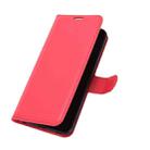 For LG STYLE 3 L-41A Litchi Texture Horizontal Flip Protective Case with Holder & Card Slots & Wallet(Red) - 6