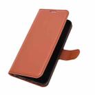For LG STYLE 3 L-41A Litchi Texture Horizontal Flip Protective Case with Holder & Card Slots & Wallet(Brown) - 6