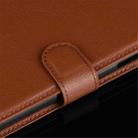 For LG STYLE 3 L-41A Litchi Texture Horizontal Flip Protective Case with Holder & Card Slots & Wallet(Brown) - 9