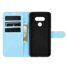 For LG STYLE 3 L-41A Litchi Texture Horizontal Flip Protective Case with Holder & Card Slots & Wallet(Blue) - 3