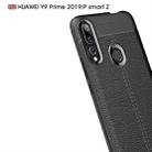 Litchi Texture TPU Shockproof Case for Huawei Y9 Prime 2019 / P smart Z(Black) - 3
