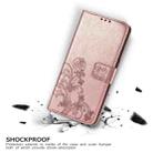 For OPPO Realme X7 Four-leaf Clasp Embossed Buckle Mobile Phone Protection Leather Case with Lanyard & Card Slot & Wallet & Bracket Function(Rose Gold) - 8