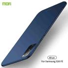 For Samsung Galaxy S20 FE MOFI Frosted PC Ultra-thin Hard Case(Blue) - 1