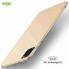 For Samsung Galaxy A31 MOFI Frosted PC Ultra-thin Hard Case(Gold) - 1