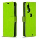 For Motorola Edge+ Crazy Horse Texture Horizontal Flip Leather Case with Holder & Card Slots & Wallet & Photo Frame(Green) - 1