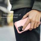 For iPhone 12 / 12 Pro PC+ Silicone Three-piece Anti-drop Mobile Phone Protective Back Cover(Rose Gold) - 6
