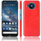 For Nokia 8.3 Shockproof Litchi Texture PC + PU Case(Red) - 1