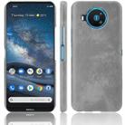 For Nokia 8.3 Shockproof Litchi Texture PC + PU Case(Gray) - 1