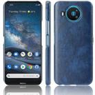 For Nokia 8.3 Shockproof Litchi Texture PC + PU Case(Blue) - 1