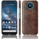 For Nokia 8.3 Shockproof Litchi Texture PC + PU Case(Brown) - 1