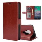 For Nokia 3.4 R64 Texture Single Horizontal Flip Protective Case with Holder & Card Slots & Wallet& Photo Frame(Brown) - 1