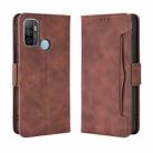 For OPPO A53 2020 / A53S 2020 / A33 Wallet Style Skin Feel Calf Pattern Leather Case with Separate Card Slot(Brown) - 1