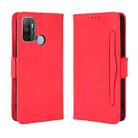 For OPPO A53 2020 / A53S 2020 / A33 Wallet Style Skin Feel Calf Pattern Leather Case with Separate Card Slot(Red) - 1