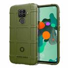 For Motorola Moto E7 Plus Full Coverage Shockproof TPU Case(Army Green) - 1