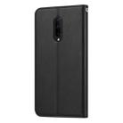 For OnePlus 7 Knead Skin Texture Horizontal Flip Leather Case with Photo Frame & Holder & Card Slots & Wallet(Black) - 3