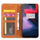 For OnePlus 7 Knead Skin Texture Horizontal Flip Leather Case with Photo Frame & Holder & Card Slots & Wallet(Black) - 4