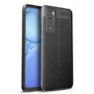 For vivo V20 SE Litchi Texture TPU Shockproof Case(Black) - 1