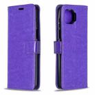 For Motorola Moto G 5G Plus Crazy Horse Texture Horizontal Flip Leather Case with Holder & Card Slots & Wallet & Photo Frame(Purple) - 1