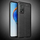 For Xiaomi Mi 10T Pro Litchi Texture TPU Shockproof Case(Black) - 1