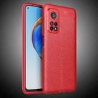 For Xiaomi Mi 10T Pro Litchi Texture TPU Shockproof Case(Red) - 1