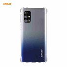 For Samsung Galaxy M31s Hat-Prince ENKAY Clear TPU Shockproof Case Soft Anti-slip Cover - 1