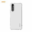 For Sony Xperia 5 II Hat-Prince ENKAY Clear TPU Shockproof Case Soft Anti-slip Cover - 1