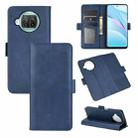 For Xiaomi Mi 10T Lite Dual-side Magnetic Buckle Horizontal Flip Leather Case with Holder & Card Slots & Wallet(Dark Blue) - 1