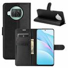 For Xiaomi Mi 10T Lite Litchi Texture Horizontal Flip Protective Case with Holder & Card Slots & Wallet(Black) - 1