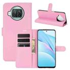 For Xiaomi Mi 10T Lite Litchi Texture Horizontal Flip Protective Case with Holder & Card Slots & Wallet(Pink) - 1