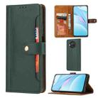 For Xiaomi Mi 10T Lite Calf Texture Double Fold Clasp Horizontal Flip Leather Case with Photo Frame & Holder & Card Slots & Wallet(Emerald) - 1