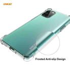For OnePlus 8T Hat-Prince ENKAY Clear TPU Shockproof Case Soft Anti-slip Cover + 0.26mm 9H 2.5D Full Glue Full Coverage Tempered Glass Protector Film - 4