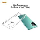 For OnePlus 8T Hat-Prince ENKAY Clear TPU Shockproof Case Soft Anti-slip Cover + 0.26mm 9H 2.5D Full Glue Full Coverage Tempered Glass Protector Film - 5