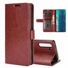 For Motorola Edge R64 Texture Single Horizontal Flip Protective Case with Holder & Card Slots & Wallet& Photo Frame(Brown) - 1