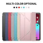 Multi-folding Surface PU Leather Case with Holder & Sleep / Wake-up For iPad Air 2022 / 2020 10.9 - 2