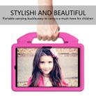 For Samsung Galaxy Tab A7 10.4(2020)T500/T505 EVA Material Children Flat Anti Falling Cover Protective Shell With Thumb Bracket(RoseRed) - 4