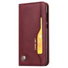 Knead Skin Texture Horizontal Flip Leather Case for Huawei Honor 9 Lite / Honor 9i, with Photo Frame & Holder & Card Slots & Wallet(Wine Red) - 1