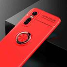 For vivo Y73s Metal Ring Holder 360 Degree Rotating TPU Case(Red+Red) - 2