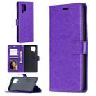 For Samsung Galaxy A42 5G Crazy Horse Texture Horizontal Flip Leather Case with Holder & Card Slots & Wallet & Photo Frame(Purple) - 1