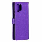 For Samsung Galaxy A42 5G Crazy Horse Texture Horizontal Flip Leather Case with Holder & Card Slots & Wallet & Photo Frame(Purple) - 3